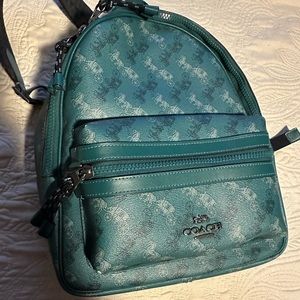 Small coach backpack